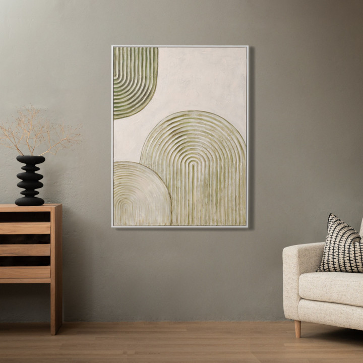Arclune - Framed Hand Painted Canvas Art - 2