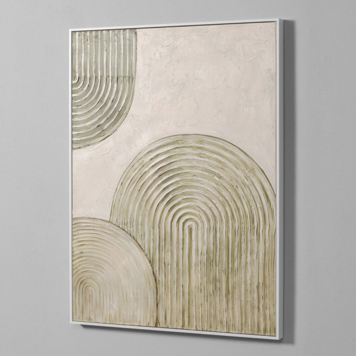 Arclune - Framed Hand Painted Canvas Art - 3