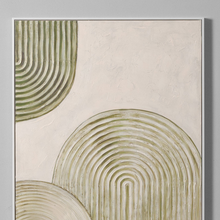 Arclune - Framed Hand Painted Canvas Art - 4