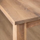 Demo - 2.4m Linear Dining Table - Oak (1.0m Width) - 5