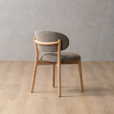 Coraline Fabric Dining Chair - Fossil - 7