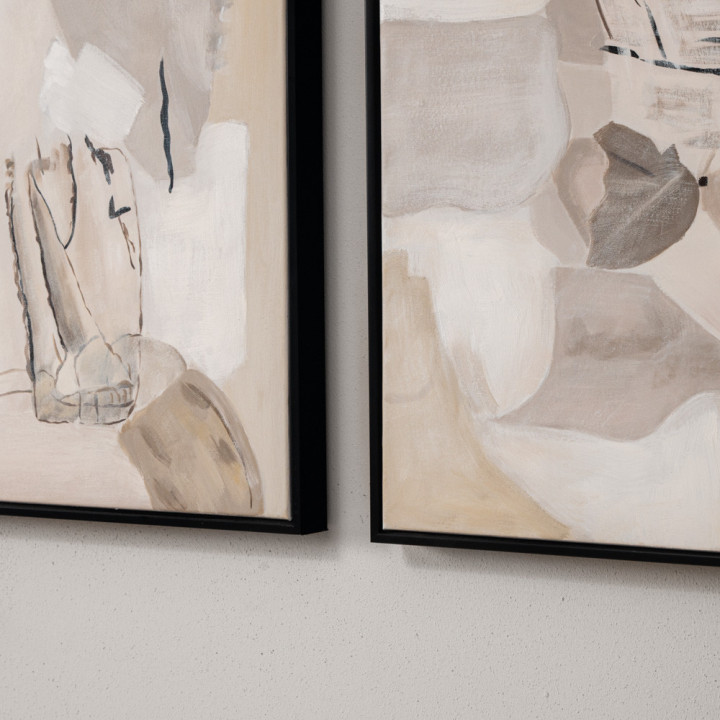 Timeless Veil - Hand Painted Wall Art - Set Of 2 - 4