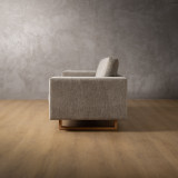 Clarkson 3-Seater Fabric Couch - Forest Ash - 5