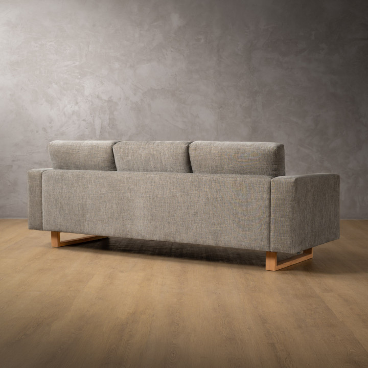 Clarkson 3-Seater Fabric Couch - Forest Ash - 6