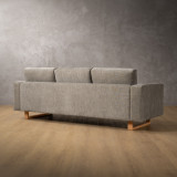 Clarkson 3-Seater Fabric Couch - Forest Ash - 6