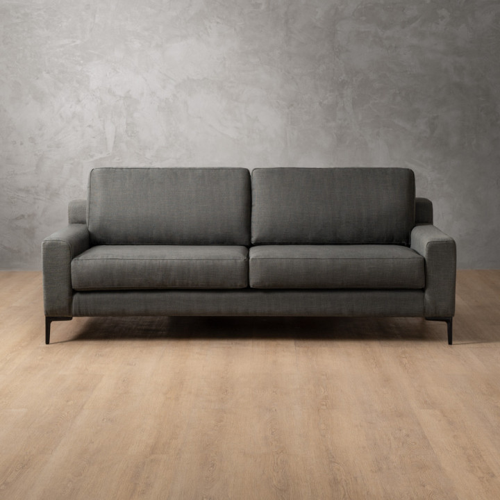 Tulbagh 3-Seater Fabric Couch - Juniper Graphite - 1