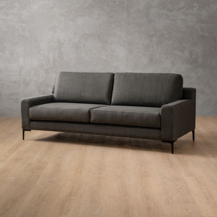 Tulbagh 3-Seater Fabric Couch - Juniper Graphite - 4