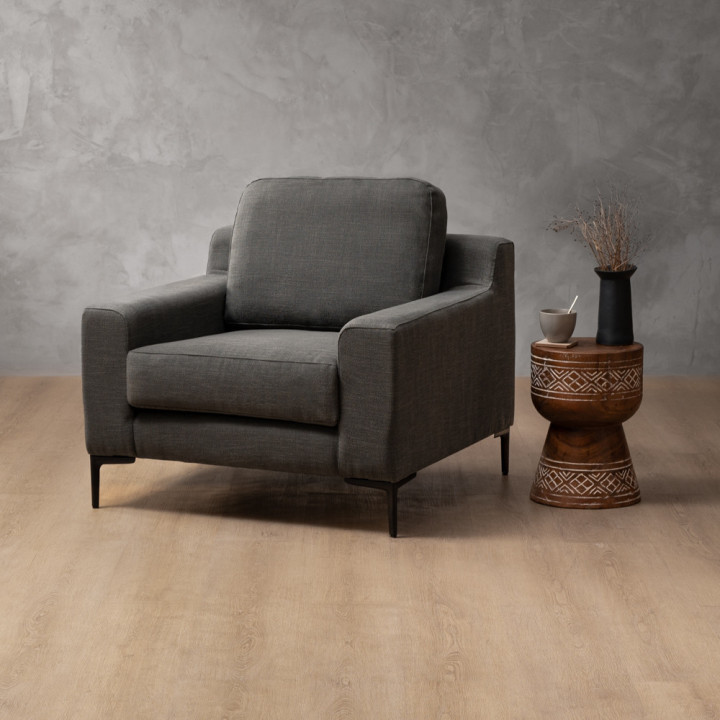 Tulbagh Fabric Armchair - Juniper Graphite - 3