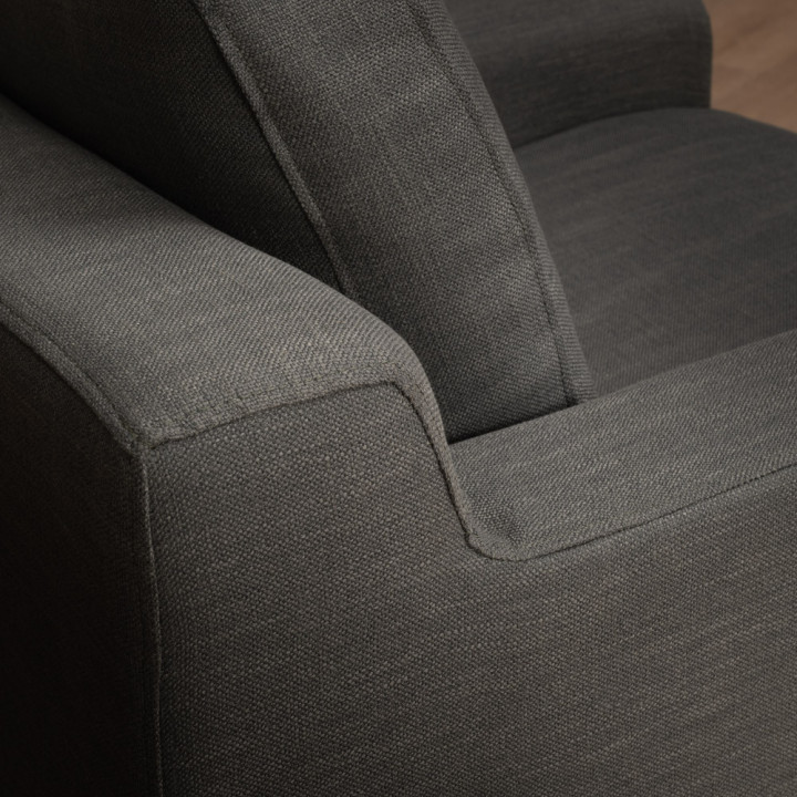 Tulbagh Fabric Armchair - Juniper Graphite - 10