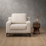 Tulbagh Fabric Armchair - Sea Sand - 3