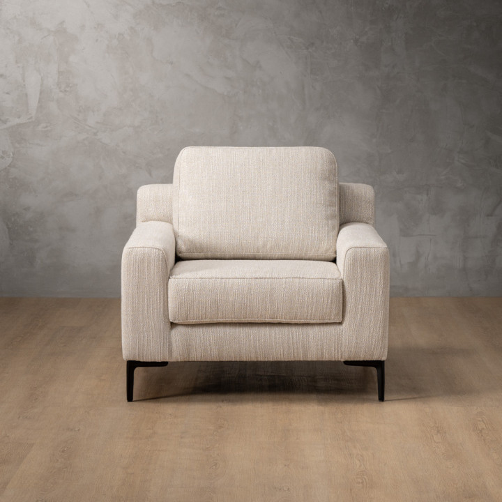 Tulbagh Fabric Armchair - Sea Sand - 4