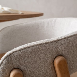 Marbella Fabric Dining Chair - Ivory - 5