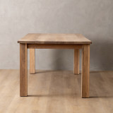 3.0m Linear Dining Table - Oak (1.0m Width) - 3