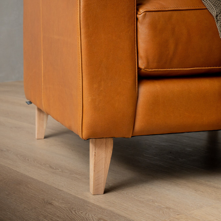 Hamlet Leather Armchair - Ginger - 10