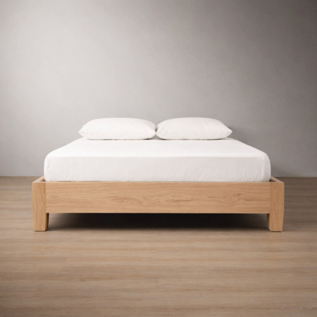 Adara Bed Base - King XL - Oak