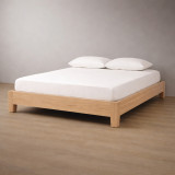 Adara Bed Base - King XL - Oak - 2