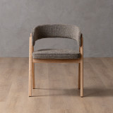 Marbella Fabric Dining Chair - Fossil - 6