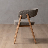 Marbella Fabric Dining Chair - Fossil - 8