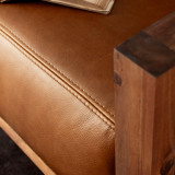 Clarens Leather Armchair - Blackwood - Ginger - 4