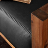 Clarens Leather Armchair - Blackwood - Black - 4