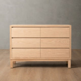 Linear Chest of Drawers - Oak - 1