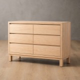 Linear Chest of Drawers - Oak - 2