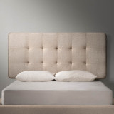 Ravelin Queen Headboard - Latté - 3