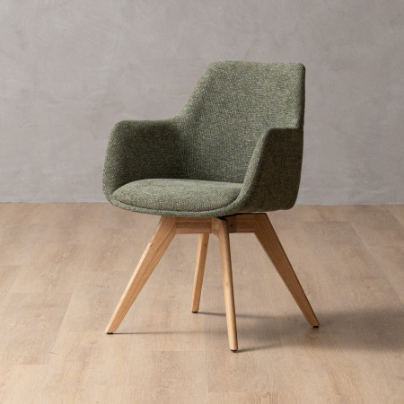 Payson Fabric Dining Chair - Thyme - 1