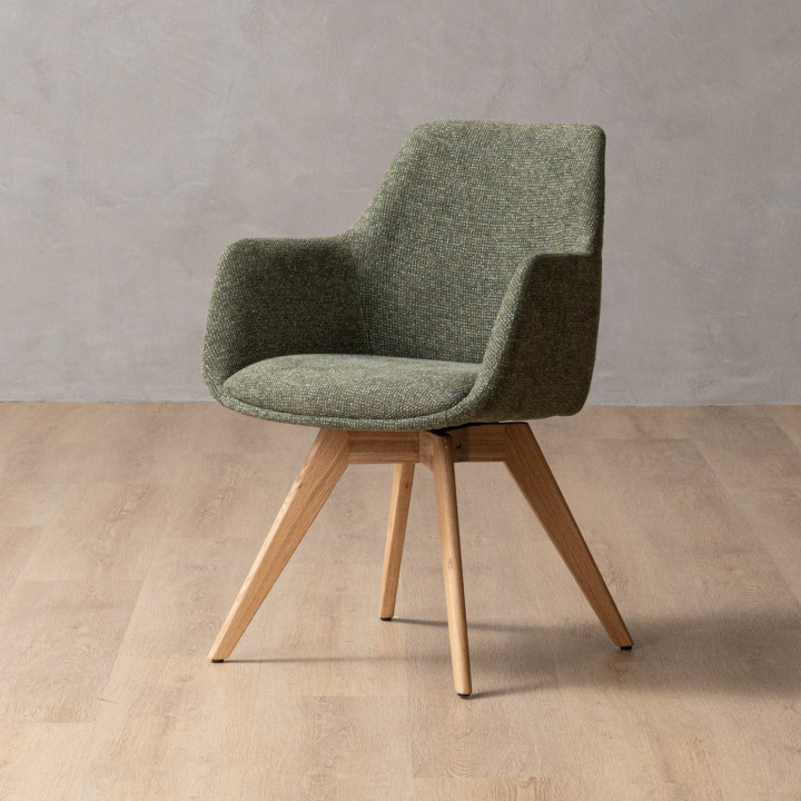 Payson Fabric Dining Chair - Thyme - 1