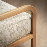 Vrede Fabric Armchair - Oak - Petra Birch - 9