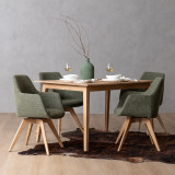 Payson Fabric Dining Chair - Thyme - 2