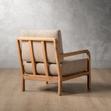 Vrede Fabric Armchair - Oak - Petra Seadune - 7