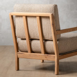 Vrede Fabric Armchair - Oak - Petra Seadune - 8