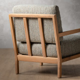 Vrede Fabric Armchair - Oak - Petra Sparrow - 8