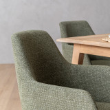 Payson Fabric Dining Chair - Thyme - 4