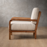 Vrede Fabric Armchair - Blackwood - Sea Sand - 6