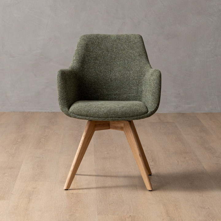 Payson Fabric Dining Chair - Thyme - 5