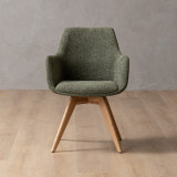 Payson Fabric Dining Chair - Thyme - 5