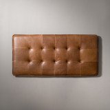 Ravelin King Leather Headboard - Cinnamon - 4