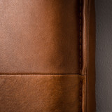 Ravelin King Leather Headboard - Cinnamon - 8