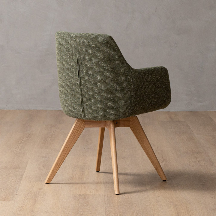Payson Fabric Dining Chair - Thyme - 7