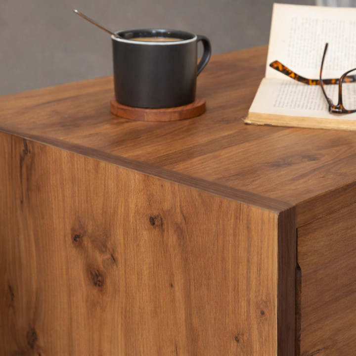 Stellenberg TV Unit - 2.0m - Blackwood - 4
