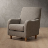 Midlands Fabric Armchair - Fennel - 1