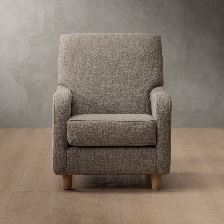 Midlands Fabric Armchair - Fennel - 2