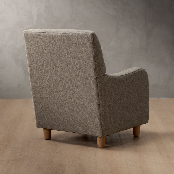 Midlands Fabric Armchair - Fennel - 4