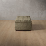 Aveline Storage Ottoman - Stoneweave Green - 6