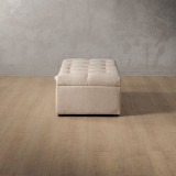 Aveline Storage Ottoman - Latté - 6