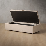 Aveline Storage Ottoman - Latté - 7