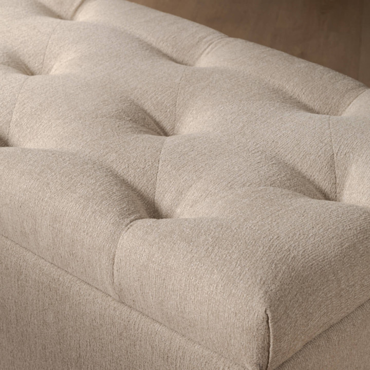 Aveline Storage Ottoman - Latté - 8