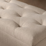 Aveline Storage Ottoman - Latté - 8